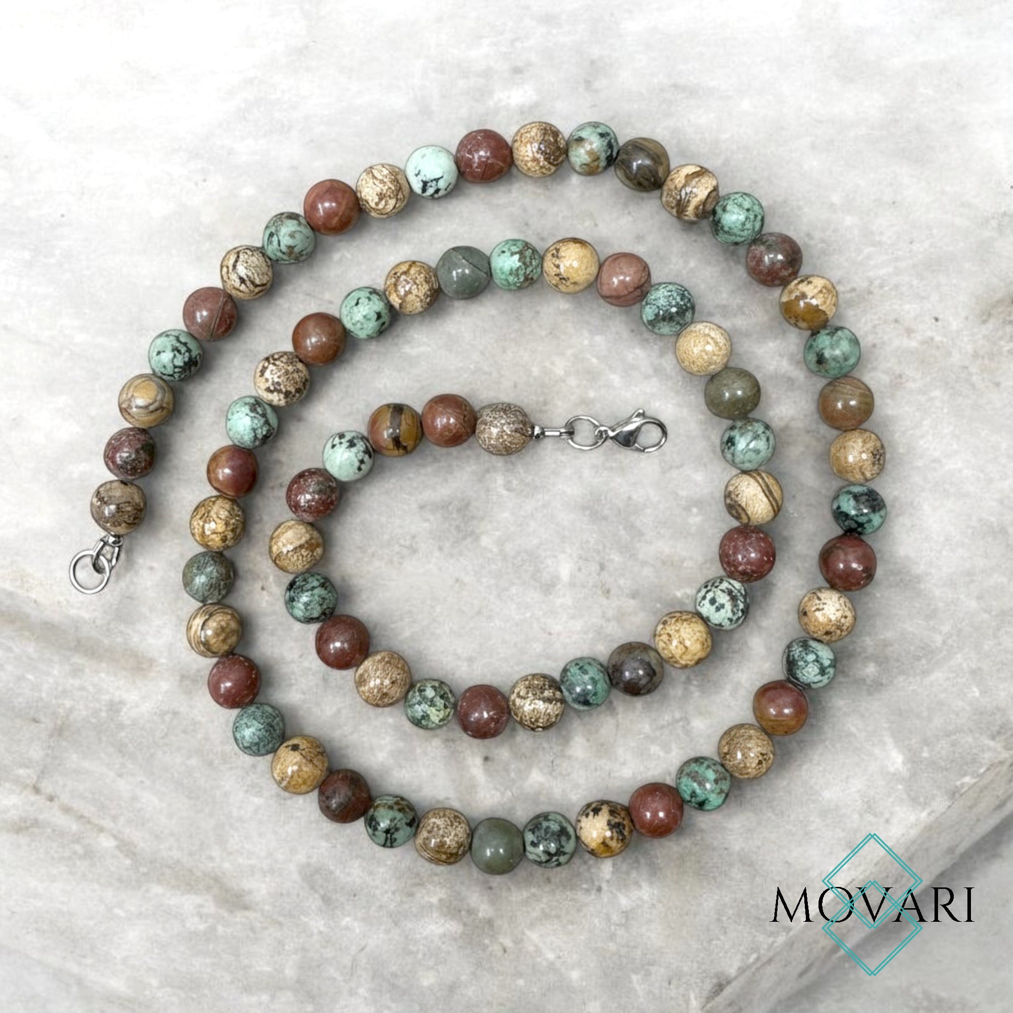 boho necklace handmade in Nevada
