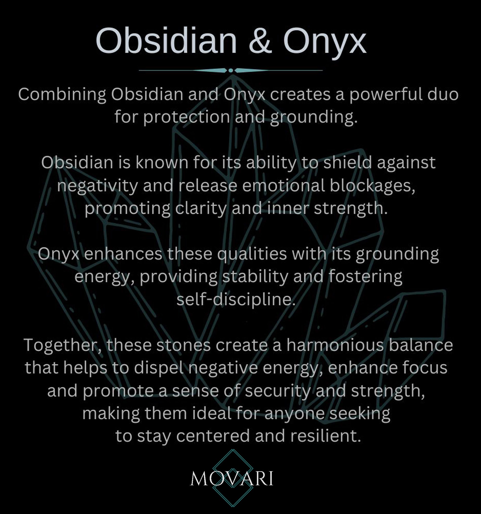obsidian and onyx meaning