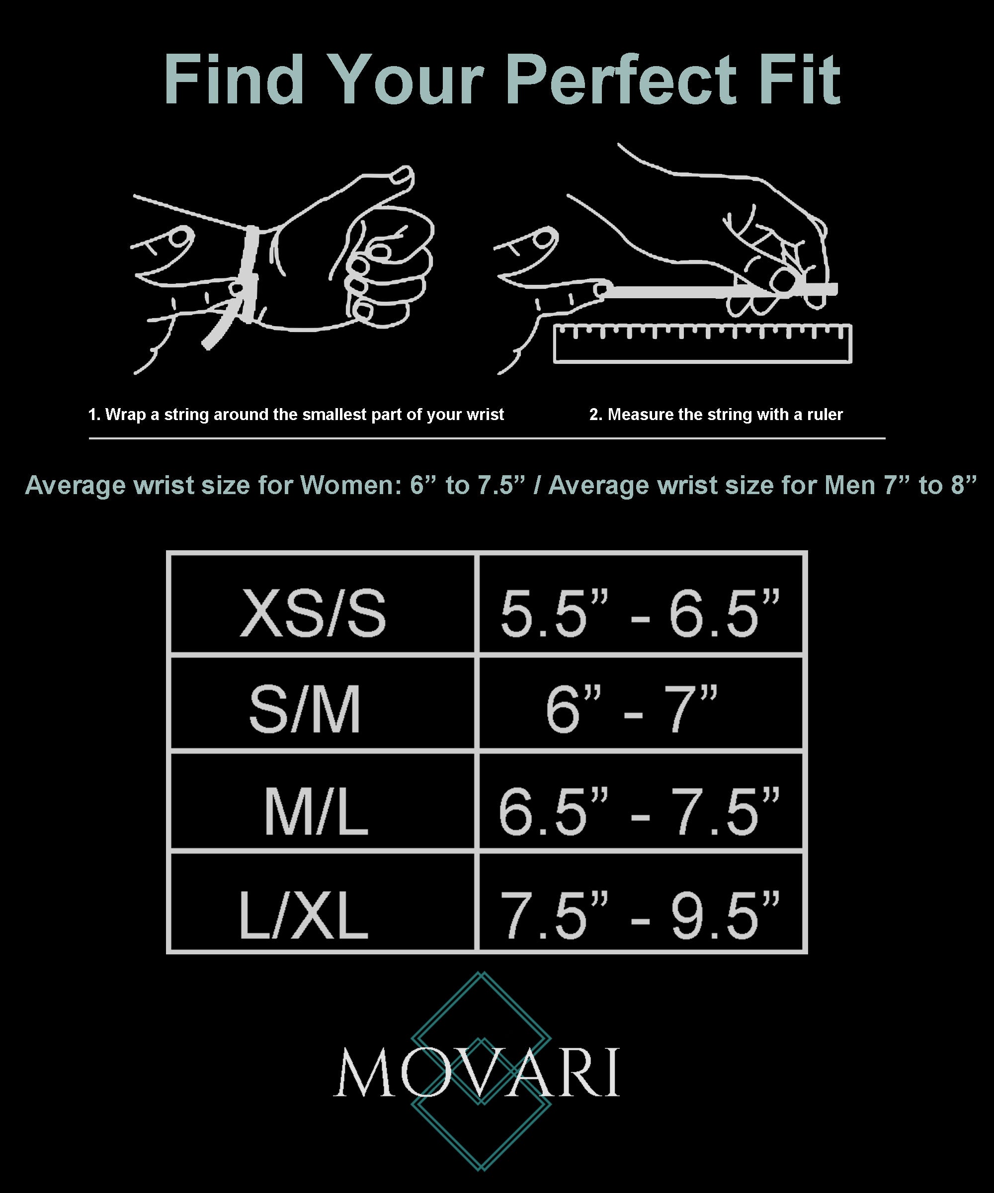 size guide Movari